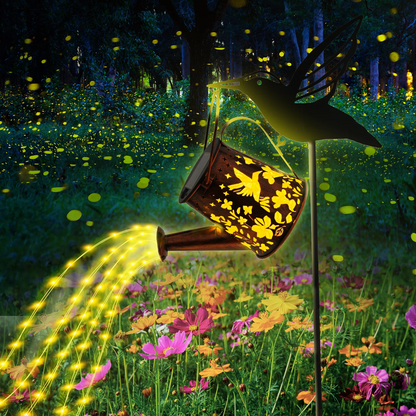 Solar Watering Can Fairy Light