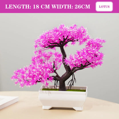 Artificial Bonsai Tree Table Decor