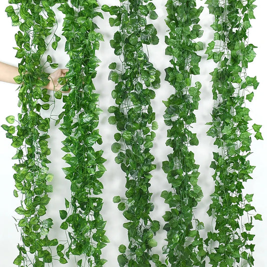 2.1M Artificial Ivy Leaf Garland