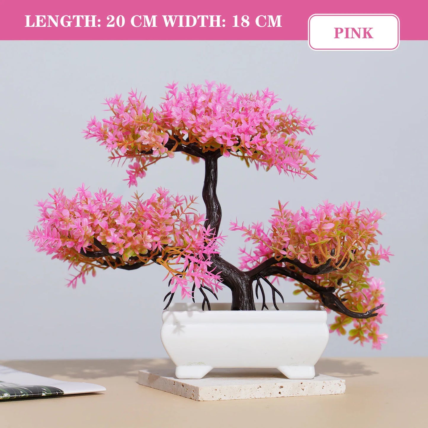 Artificial Bonsai Tree Table Decor
