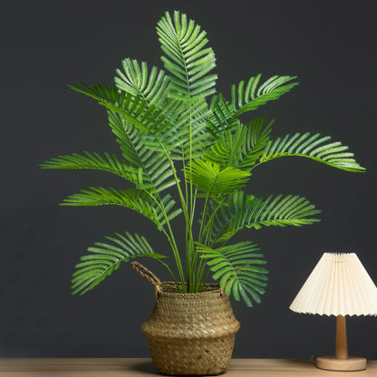 Large Artificial Palm Leaf Decor