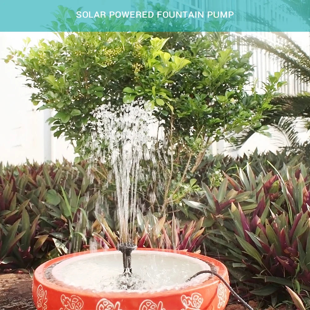 Solar Fountain Pump for Garden