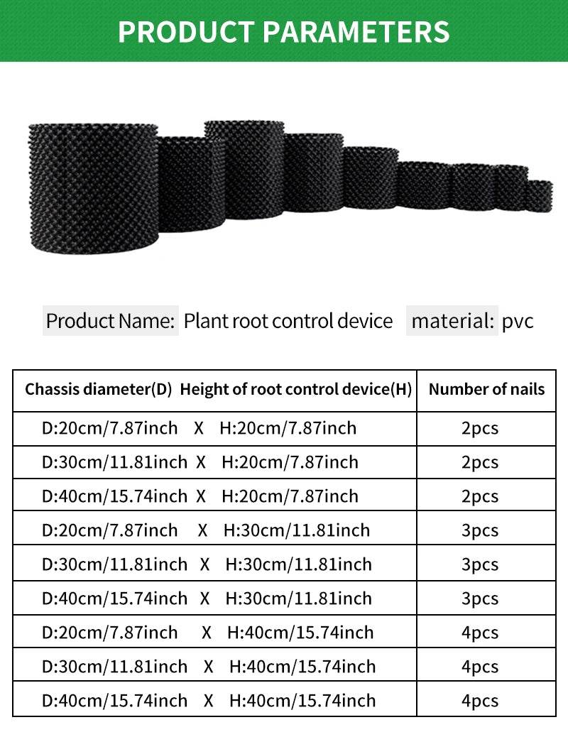 Air Pruning Root Control Nursery Pots for Fast Root Growth - Tree, Bonsai, & Transplant Garden Containers” - UrbanSprout