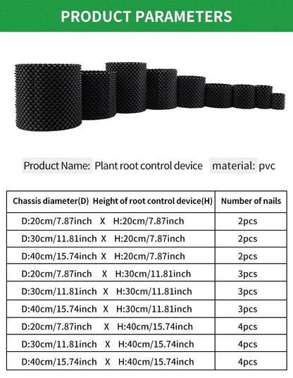 Air Pruning Root Control Nursery Pots for Fast Root Growth - Tree, Bonsai, & Transplant Garden Containers” - UrbanSprout
