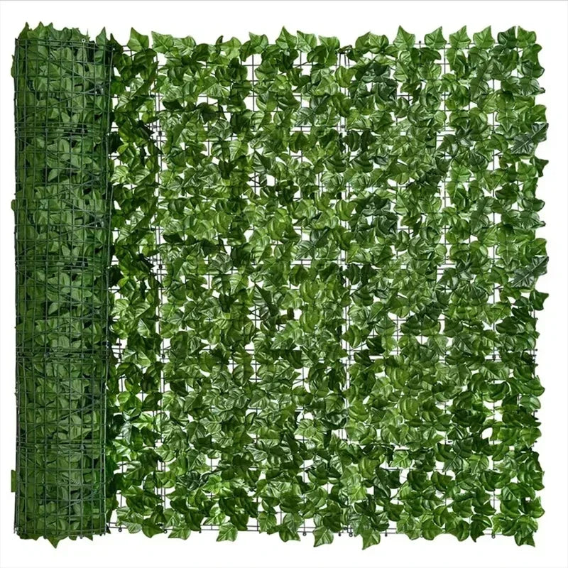 Artificial Ivy Hedge Privacy Screen