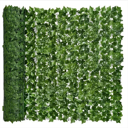 Artificial Ivy Hedge Privacy Screen