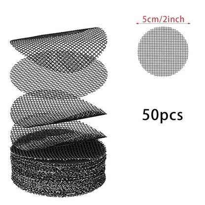 Pot Hole Mesh Pad Mat Grid with Round Drainage Hole Screen - Prevent Soil Loss & Improve Drainage for Bonsai, Flowers, and Plants - UrbanSprout