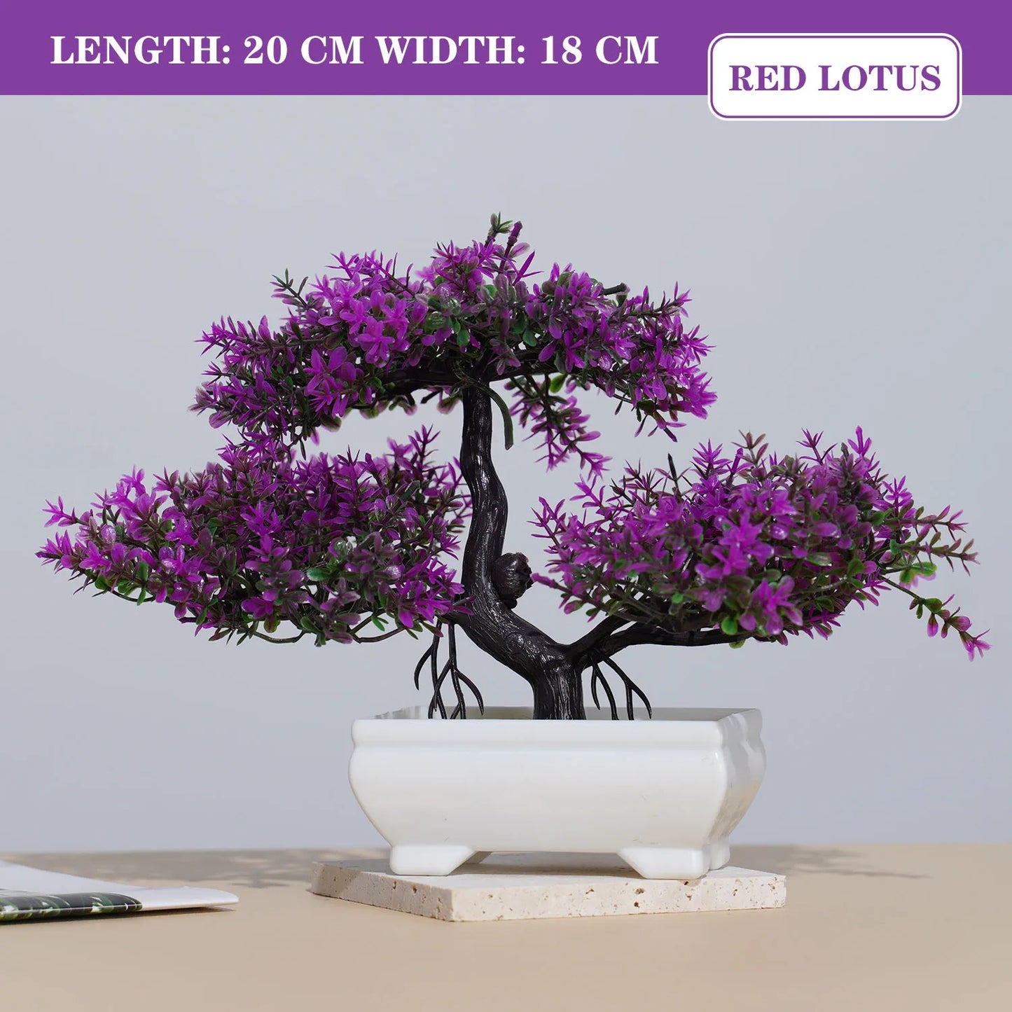 Artificial Bonsai Tree Table Decor