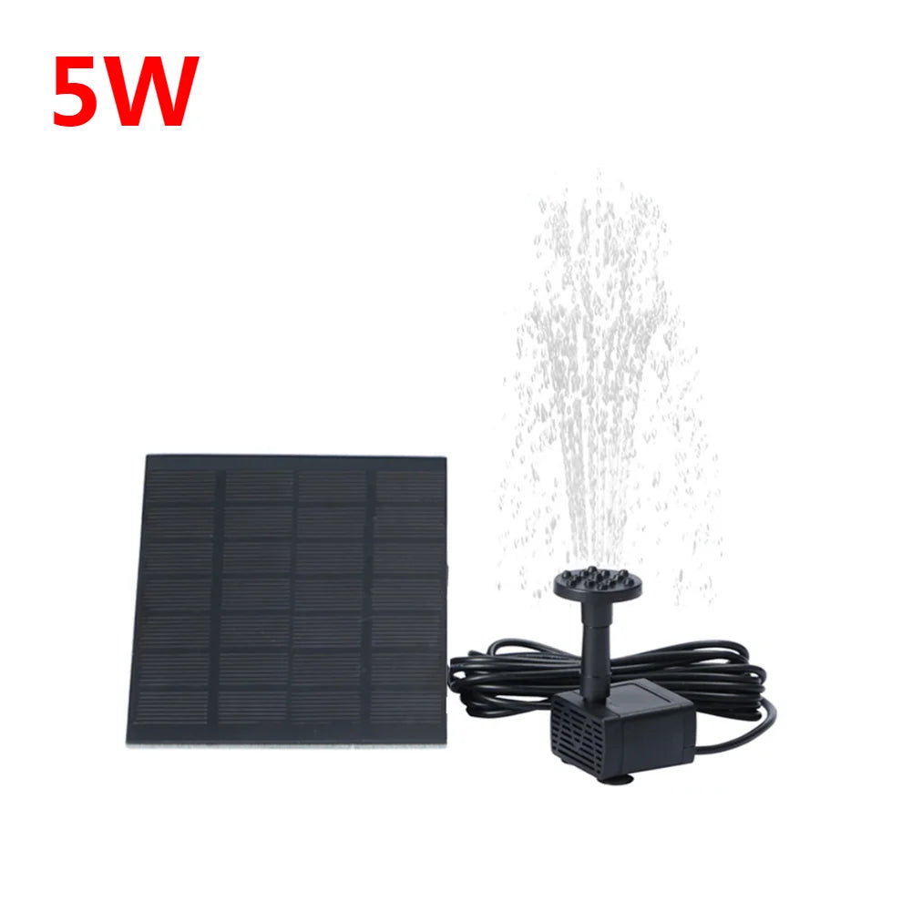Solar Fountain Pump for Garden