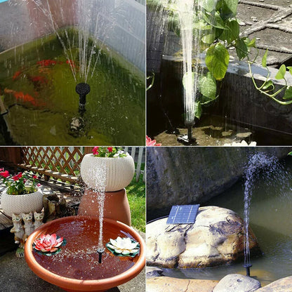 Solar Fountain Pump for Garden