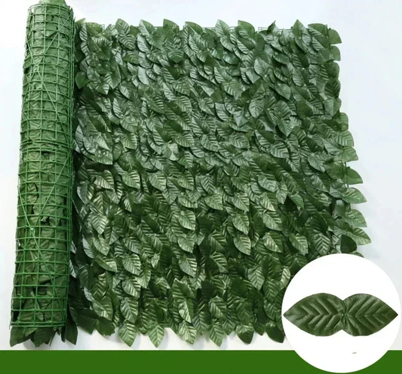 Artificial Ivy Hedge Privacy Screen