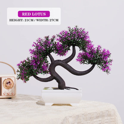 Artificial Bonsai Tree Table Decor